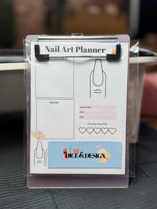 Dice & Design Sheets with Clipboard