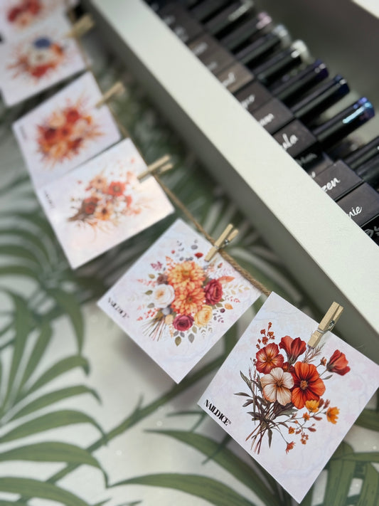 Autumn floral Inspo Cards